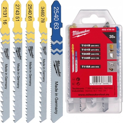 Milwaukee Kombinovaná sada pilových plátků 35ks 4932479088