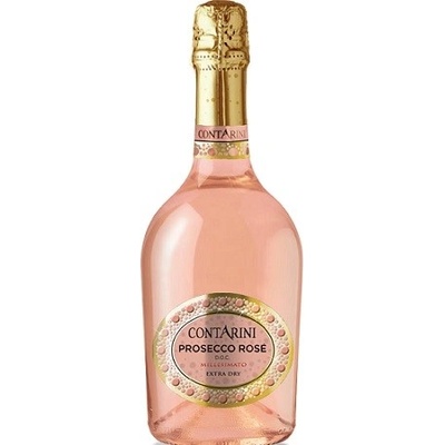 Contarini Prosecco Millesimato rosé DOC extra dry 11% 0,75 l (čistá fľaša)