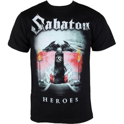 Tričko metal CARTON Sabaton Heroes Poland černá