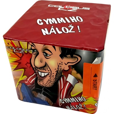 Kompaktný ohňostroj 25 rán 20 mm Cymmiho nálož