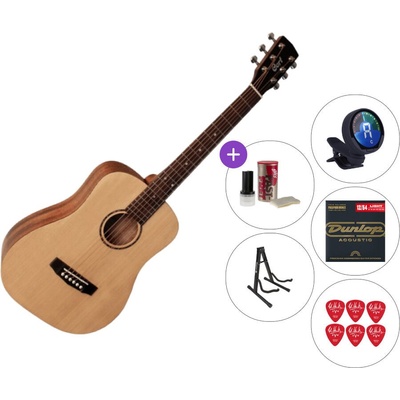 Cort AD mini OP Premium SET Natural Фолк китара
