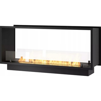 InFire Závěsný biokrb 123,5 x 48 x 35 cm černý