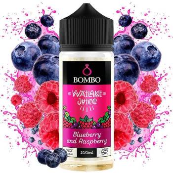 Image 1 of Bombo Blueberry and Raspberry 100ml - Wailani Juice by Bombo