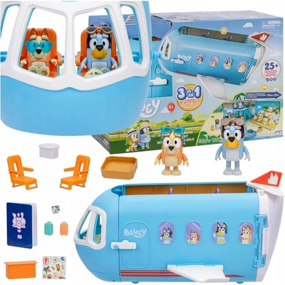 Moose Tm Toys Bluey 3v1 Letadlo herní sada