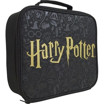 Kids Licensing Термочанта за обяд Kids Euroswan - Harry Potter, Gold Logo (HP91449ASD)
