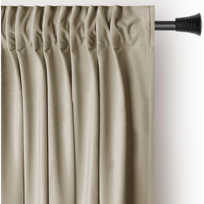 Restilo Кафяво/бежово затъмняващо перде 140x270 cm Pleat - Restilo (120019664)