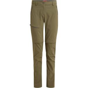 Craghoppers Дамски панталон със свалящи крачоли Craghoppers Women's Nosilife Pro Convertible Trousers III Zip-off trousers - Wild Olive - размер 18 (110-1312-0213)
