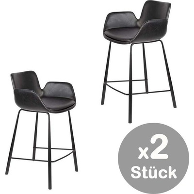 Zuiver Brit v sadě 2 ks 91,5 cm černé