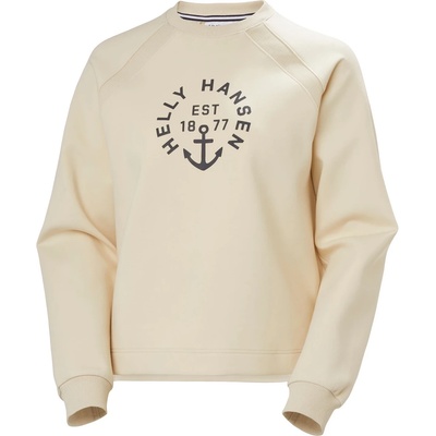 Helly Hansen Дамски пуловер Helly Hansen Women's Capri Graphic Sweater Jumper - Cream (117-3524-0113)
