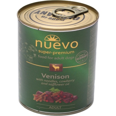 Nuevo Dog Adult Venison Menue 800 g