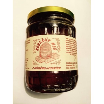 Kubešův Med květový lesní s maliníkem 750 g