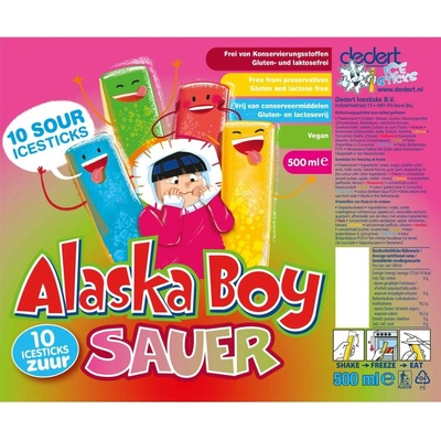 Dedert Icesticks B.V. Alaska Boy Icesticks Sauer 10x50ml