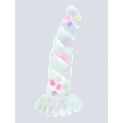DK Toys Duhové dildo Unicorn Light