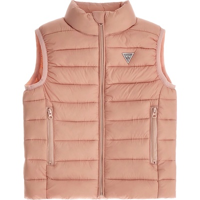 Guess Олекотена грейка за момиче в бледо розово Guess