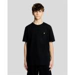 Lyle and Scott Детска тениска Lyle and Scott Lyle & Scott Kids Plain Cotton T-Shirt - Black