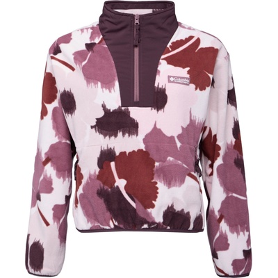 Columbia Sequoia Grove Ii Printed Half Zip fialová