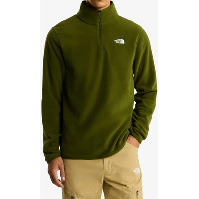 The North Face Glacier Fleece 1/4 Zip Jacket woodland green