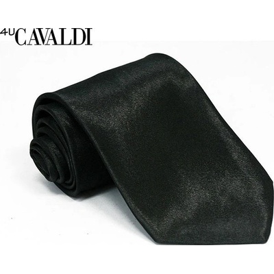 Pánská kravata černá Cavaldi