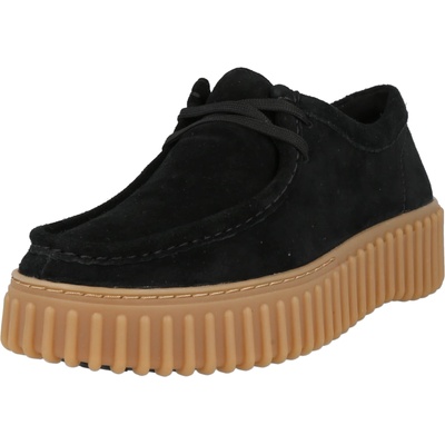 Clarks Обувки с връзки 'Torhill Bee' черно, размер 6.5