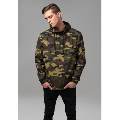 Urban Classics Мъжко яке ветровка в камуфлаж Urban Classics woodcamoUB-TB1623-00841 - Камуфлаж, размер S