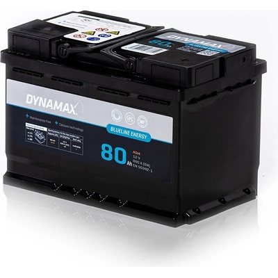 DYNAMAX ENERGY Blueline 80 AGM 12V 80 Ah 800A 635216
