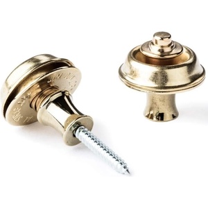Dunlop SLS1032BR Brass Strap-Lock/Страп лок
