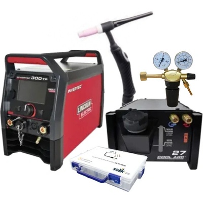 Lincoln Electric Set svářečka Invertec 300TP + chlazení, hořák, RV