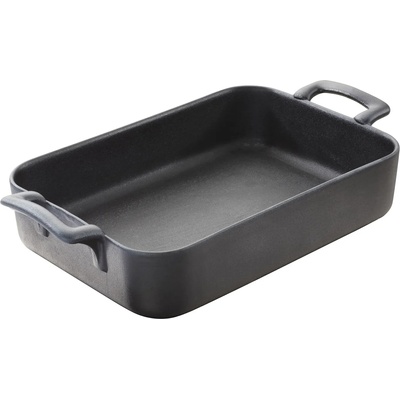 Revol Тава за фурна belle cuisine 2, 5л, правоъгълна, матово черна, порцелан, revol (rv642068)