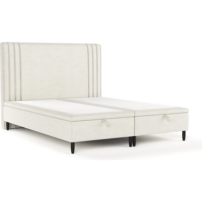 Maison de Reve Бежово тапицирано двойно легло с място за съхранение 160x200 cm Musca - Maison de Rêve (MUSCA160_MDR_B6_MDO492_M0_NF_T0_L32)