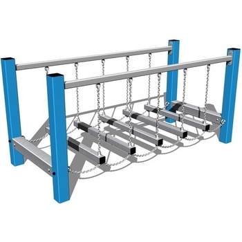 Playground System Herná zostava lanová lávka LL102K celokovová (v.p. 1 m