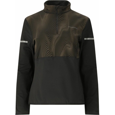 Endurance Rumbia W Printed Midlayer Reflective čierna hnedá