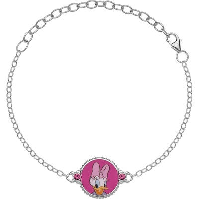 Disney dětský náramek Daisy Duck stříbrný BS00021SRPL-5.CS
