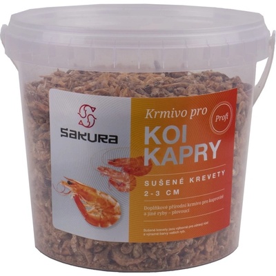 Sakura Sušené krevety 2-3 cm 2 l 250 g