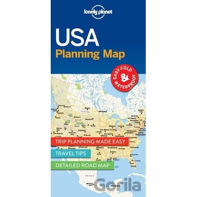 Lonely Planet Planning Map USA