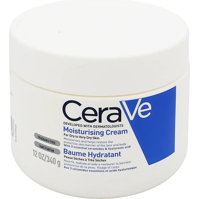 CeraVe хидратиращ крем за суха до много суха кожа 340 г