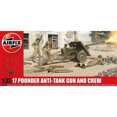 Airfix 17 librové protitankové dělo 1:32