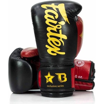FAIRTEX Боксови Ръкавици Fairtex Black/Red/Gold - 12 oz