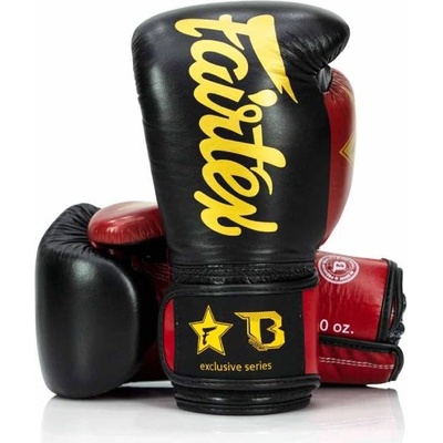 FAIRTEX Боксови Ръкавици Fairtex Black/Red/Gold - 12 oz