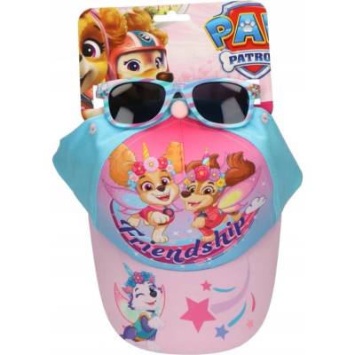 Cerda Детски комплект Cerda - Paw Patrol Friendship, шапка и слънчеви очила, 53 cm (2200010736)