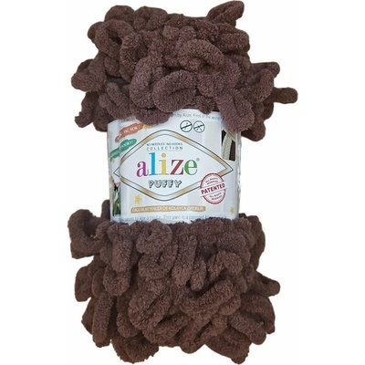 Alize Puffy 534 kávová