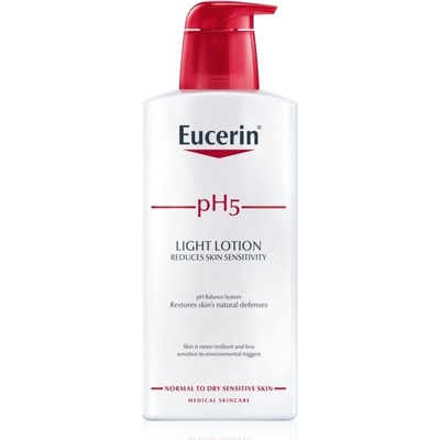 Eucerin pH5 Light Lotion ľahké telové mlieko pre suchú a citlivú pokožku 400 ml