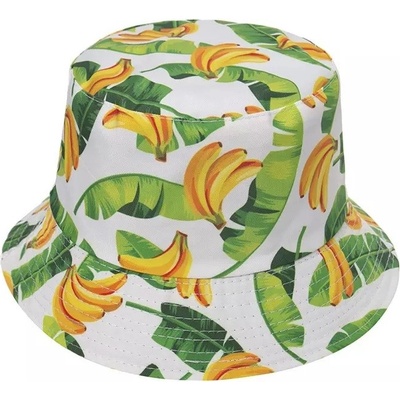 Klobouk Bananas bílá/žlutá/zelená