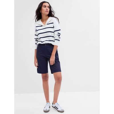 GAP Къси панталони twill mid rise GAP GAP | Sin | ЖЕНИ | 25/32