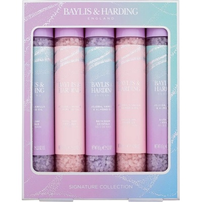 Jojoba, Vanilla & Almond Oil Bath Soak Crystals Signature Collection от Baylis & Harding за Жени Подаръчен комплект