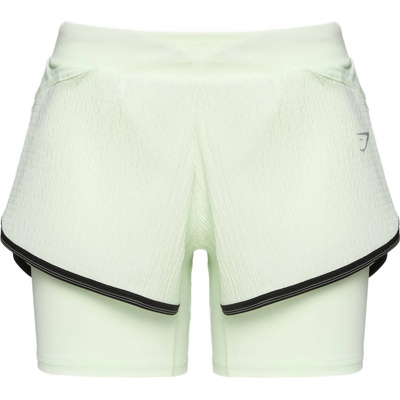 Gym Shark Dámské šortky na rychlostní trénink ZELENÁ