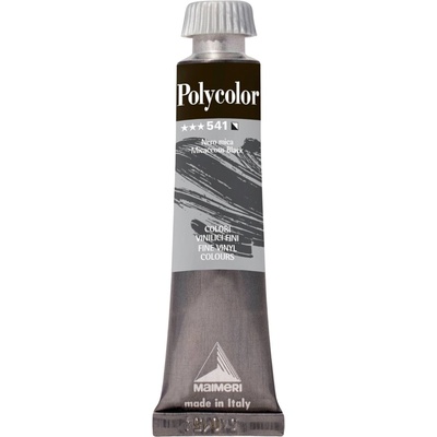 Maimeri Vynil Polycolor АКРИЛНА боя Micaceous Black 541 20 ml 1 бр (M1202541)