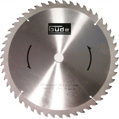 Güde 55023 250x20mm 50 zubov