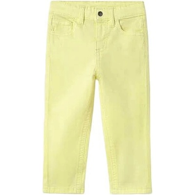 Mayoral Дълъг панталон Mayoral - Жълт, серж slim fit basic, 18 м (25-00506-060-18M)
