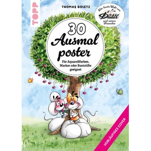 Die bunte Welt von DIDDL und seinen Freunden - 30 Ausmalposter | Thomas Goletz (ISBN: 9783735883278)