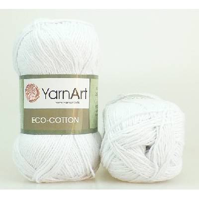 Yarn Art příze Eco Cotton_760 bílá